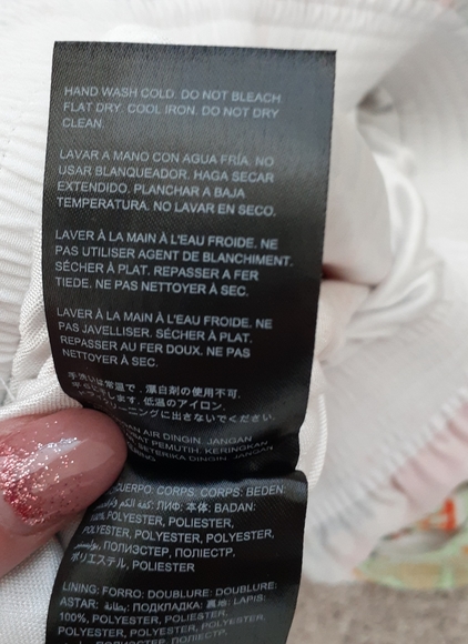 BEBE V-CUT MULTI-COLOR ROMPER SZ. 2 - Picture 6 of 16